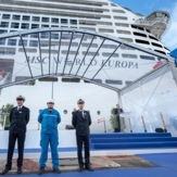 MSC World Europa Delivery Ceremony quadrat Foto MSC